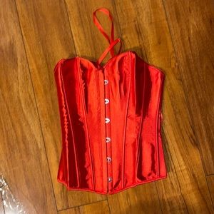 Red Corset Top